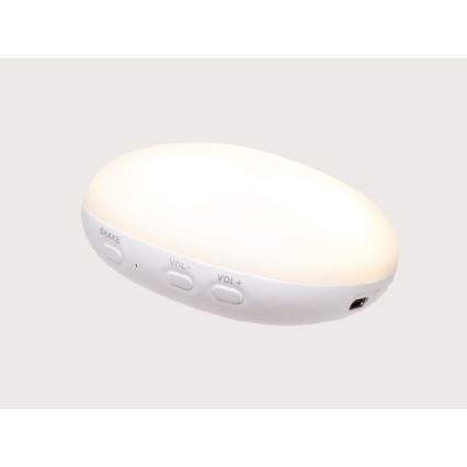 Moonie - Играчка за приспиване с мелодия и светлина, тюлен, органичен сив