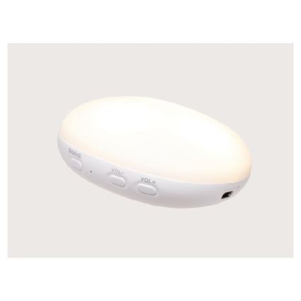 Moonie - Приятел за гушкане с мелодия и светлина 2.0 зайче organic роза