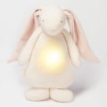Moonie - Приятел за гушкане с мелодия и светлина 2.0 зайче powder