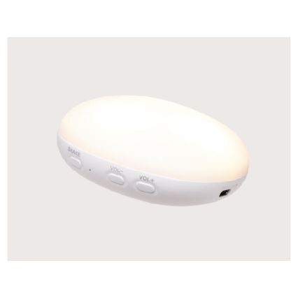 Moonie - Приятел за гушкане с мелодия и светлина 2.0 зайче powder