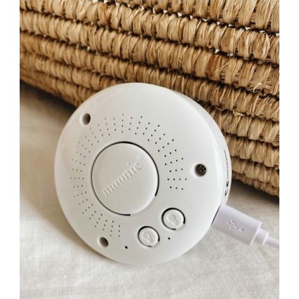 Moonie - Приятел за гушкане с мелодия и светлина малко мече органичен натурален карамел