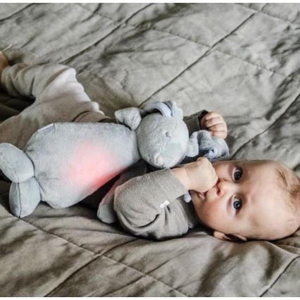 Moonie - Приятел за гушкане с мелодия и светлина зайче небе