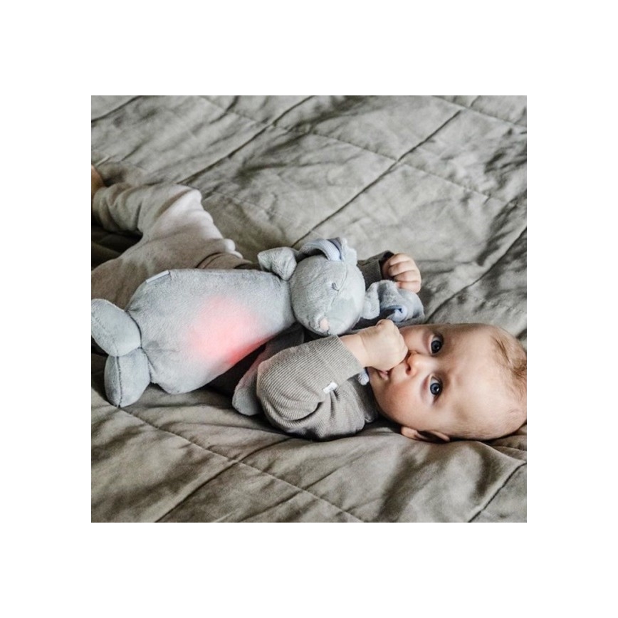 Moonie - Приятел за гушкане с мелодия и светлина зайче небе