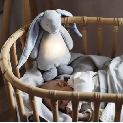 Moonie - Приятел за гушкане с мелодия и светлина зайче небе