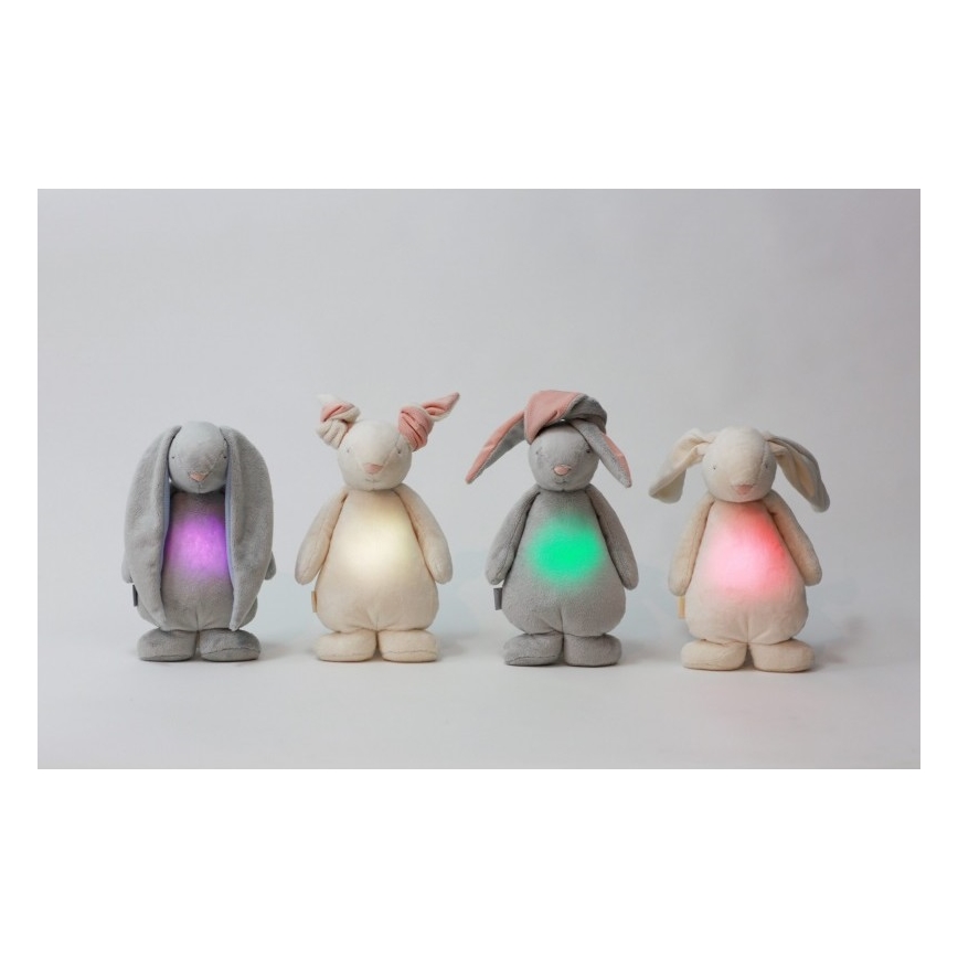 Moonie - Приятел за гушкане с мелодия и светлина зайче небе