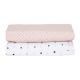 MOTHERHOOD - Муселиново одеялце 2бр. Pink Squares 100x120 см
