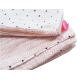MOTHERHOOD - Спално бельо от памучен муселин за бебешка кошара Pro-Washed 2бр. розово