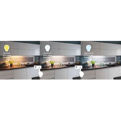 Müller-Licht - LED Лампа за под кухненски шкаф със сензор CASSIA LED/8W/230V 3000/4000/6500K