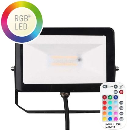 Müller-Licht - LED RGBW Димируем екстериорен прожектор LED/10W/230V IP65 + дистанционно управление