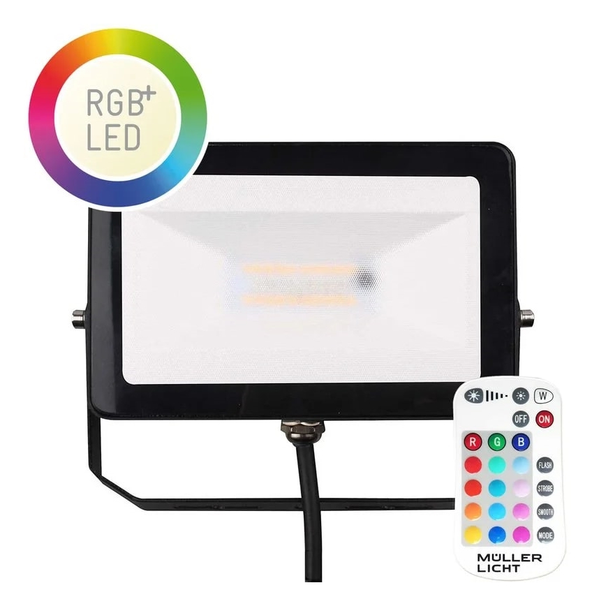 Müller-Licht - LED RGBW Димируем екстериорен прожектор LED/10W/230V IP65 + дистанционно управление