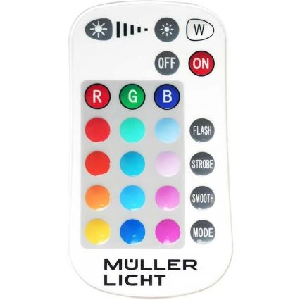 Müller-Licht - LED RGBW Димируем екстериорен прожектор LED/10W/230V IP65 + дистанционно управление