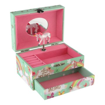 Музикална кутия за бижута „Еднорог”