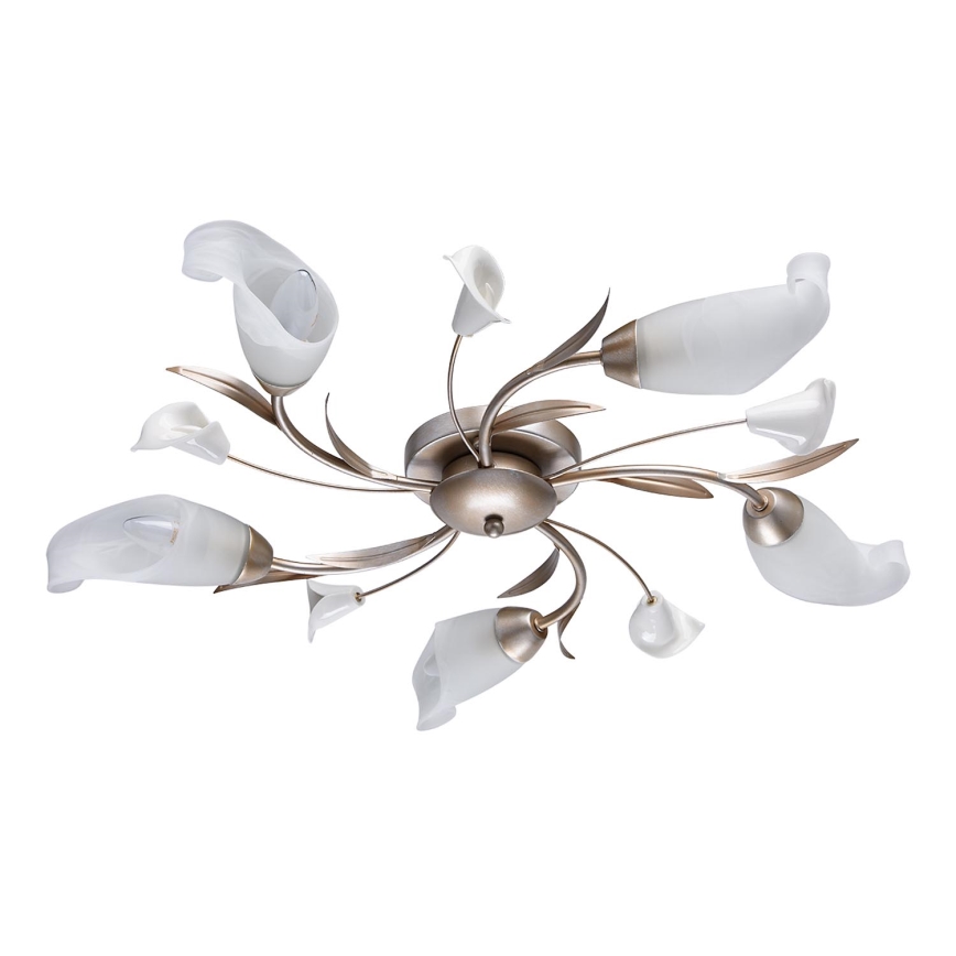 MW-LIGHT - повърхностно монтиран Полилей FLORA 5xE14/60W/230V