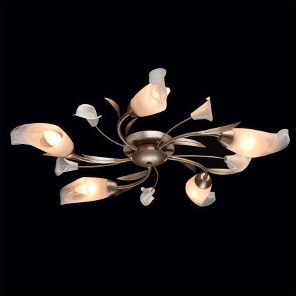 MW-LIGHT - повърхностно монтиран Полилей FLORA 5xE14/60W/230V