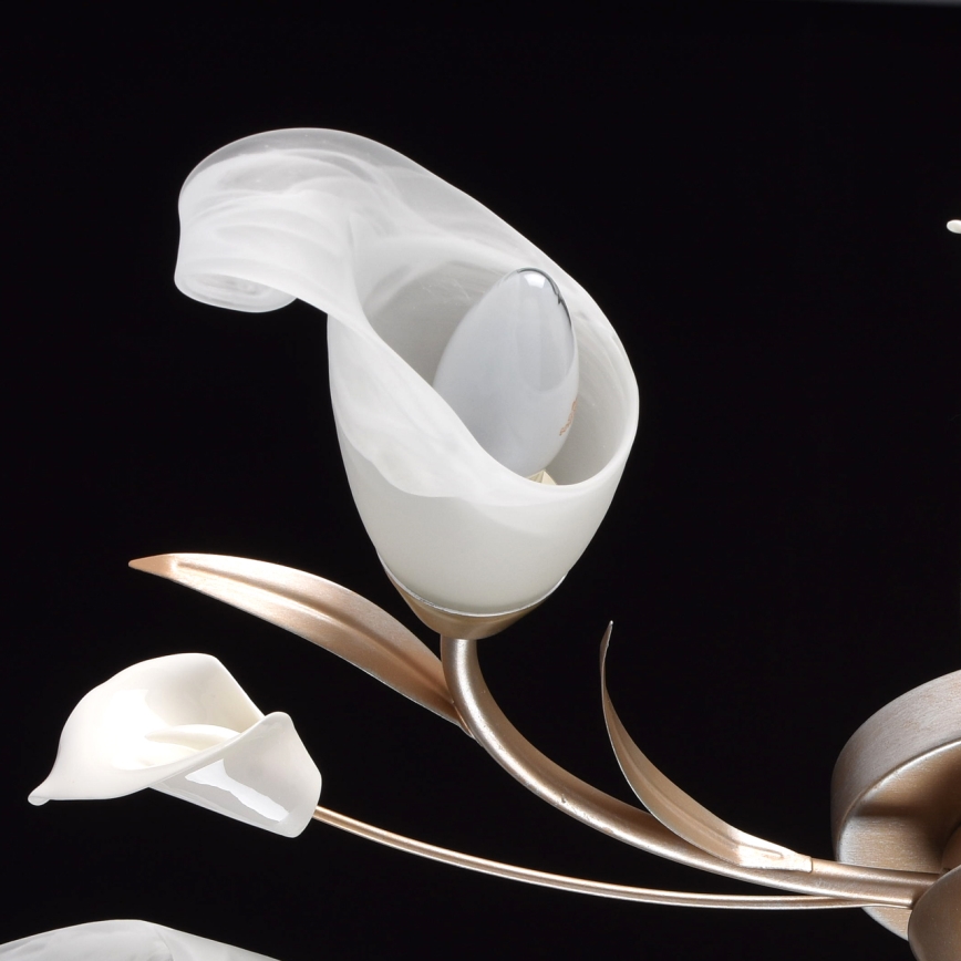 MW-LIGHT - повърхностно монтиран Полилей FLORA 5xE14/60W/230V