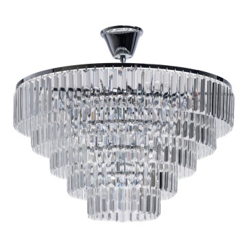 MW-LIGHT - Кристален Полилей на пръчка CRYSTAL 8xE14/60W/230V