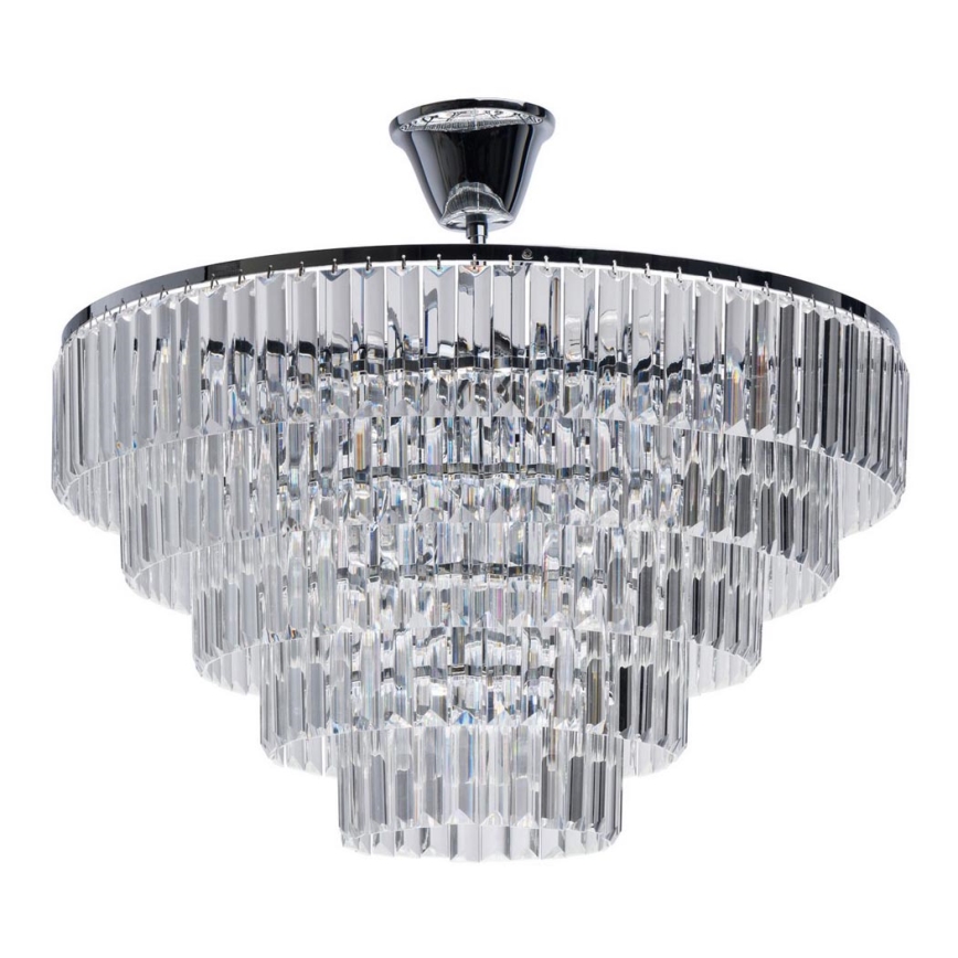 MW-LIGHT - Кристален Полилей на пръчка CRYSTAL 8xE14/60W/230V