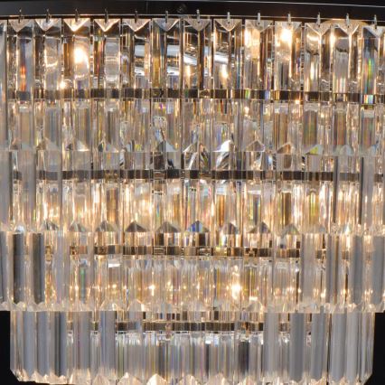 MW-LIGHT - Кристален Полилей на пръчка CRYSTAL 8xE14/60W/230V