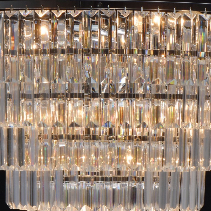 MW-LIGHT - Кристален Полилей на пръчка CRYSTAL 8xE14/60W/230V