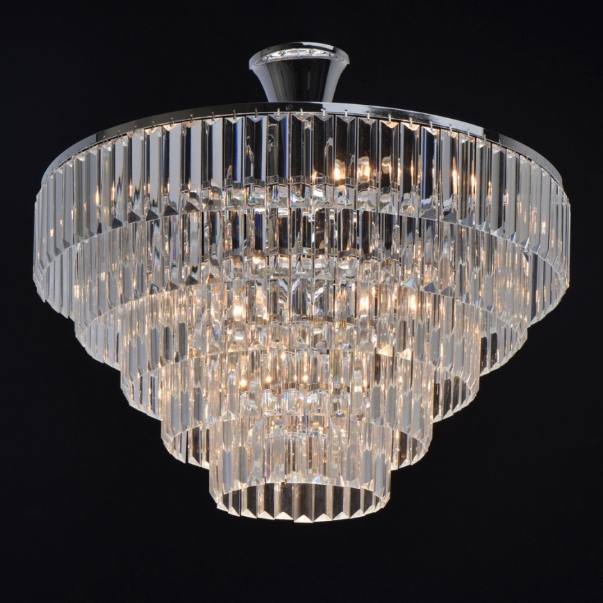 MW-LIGHT - Кристален Полилей на пръчка CRYSTAL 8xE14/60W/230V