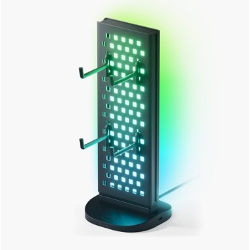 Nanoleaf - LED RGBIC Димируем акумулаторен маса station 5V 2700-6500K черен
