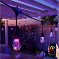 Nanoleaf - LED RGBWIC Димируема външна гирлянда GIRLANDA 20xLED 15m 2700-6500K Wi-Fi IP65