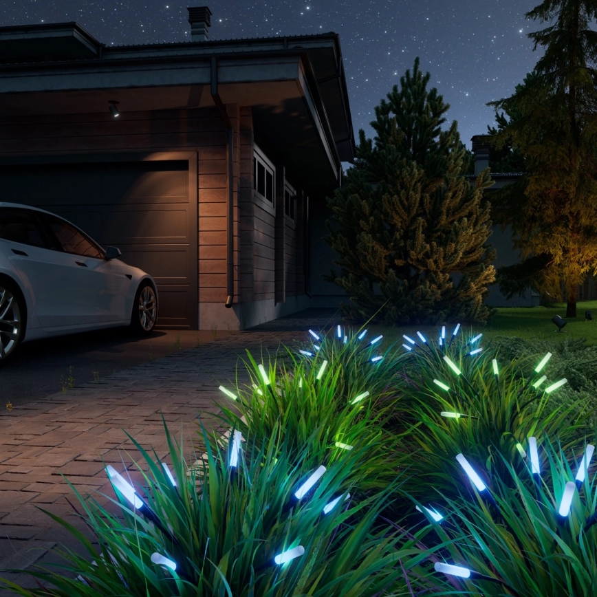 Nanoleaf - комплект от 2 соларни LED RGBW лампи, 1200 mAh, IP65 + дистанционно управление