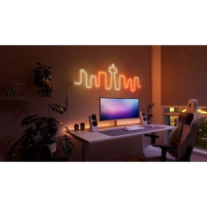 Nanoleaf - LED RGBIC Гъвкав лента LED/230V 5m 2700-6500K Wi-Fi + дистанционно управление