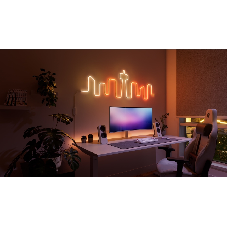 Nanoleaf - LED RGBIC Гъвкав лента LED/230V 5m 2700-6500K Wi-Fi + дистанционно управление