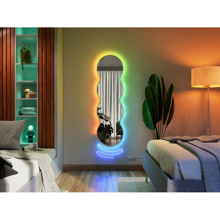 Nanoleaf - LED RGBIC Гъвкав лента LED/230V 5m 2700-6500K Wi-Fi + дистанционно управление