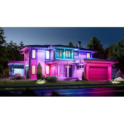 Nanoleaf - LED RGBCW димируема външна гирлянда 30xLED/2,4W/230V 15m 2200-6500K IP67 Wi-Fi + дистанционно управление