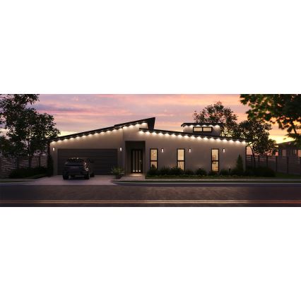 Nanoleaf - LED RGBCW димируема външна гирлянда 30xLED/2,4W/230V 15m 2200-6500K IP67 Wi-Fi + дистанционно управление