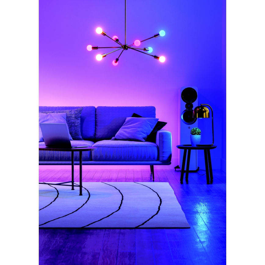 Nanoleaf - К-кт 4x LED RGBW Димируема крушка ESSENTIALS MATTER A19 E27/9W/230V 2700-6500K CRI 90 Wi-Fi