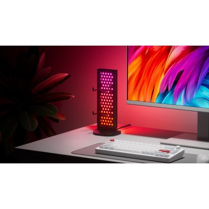 Nanoleaf - LED RGBIC регулируема зареждаща настолна станция 5V 2700-6500K черна