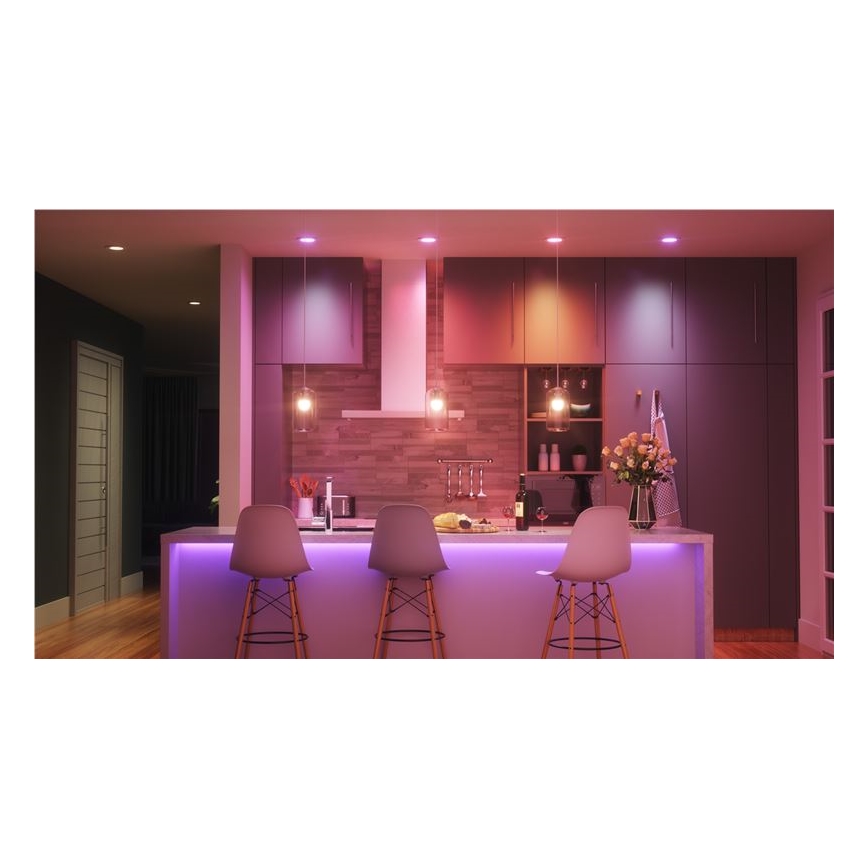К-кт 3x LED RGBW Димируема крушка ESSENTIALS A60 E27/8,5W/230V CRI 90 2700-6500K Wi-Fi - Nanoleaf