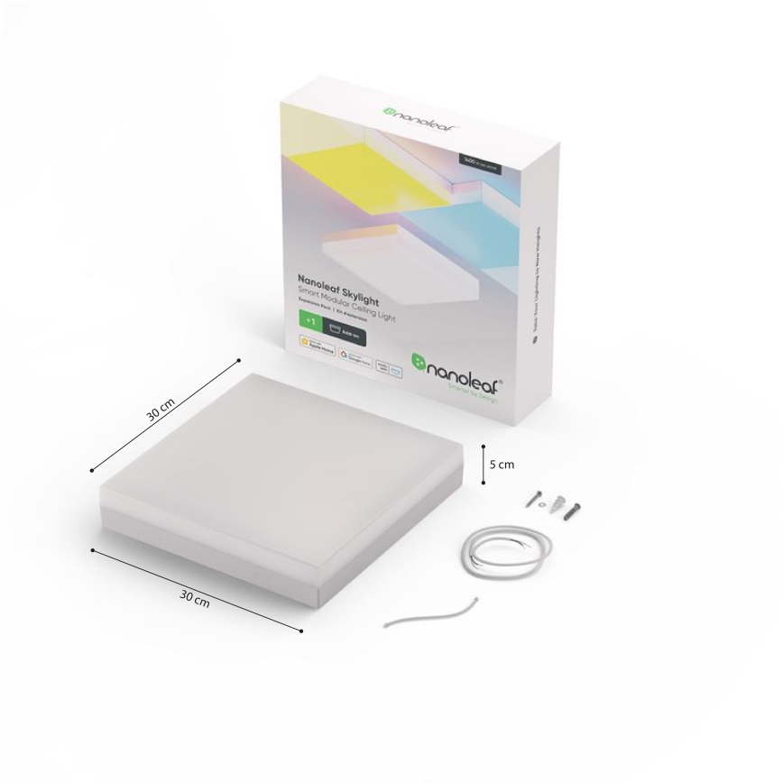 Nanoleaf - Удължителен комплект LED RGBW Димируема лампа SKYLIGHT LED/16W/230V 2700-6500K Wi-Fi