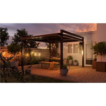 Nanoleaf - LED RGBWIC Димируема външна гирлянда 20xLED 15m 2700-6500K Wi-Fi IP65