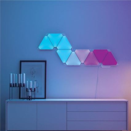 Nanoleaf NL28-2010TW-15PK -SET 15x LED RGB Димируем панел RHYTHM LED / 2W / 230V Wi-Fi