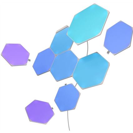 Nanoleaf - К-кт 9x LED RGB Димируем панел SHAPES HEXAGON LED/2W/230V 1200-6500K Wi-Fi