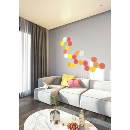 Nanoleaf - К-кт 9x LED RGB Димируем панел SHAPES HEXAGON LED/2W/230V 1200-6500K Wi-Fi