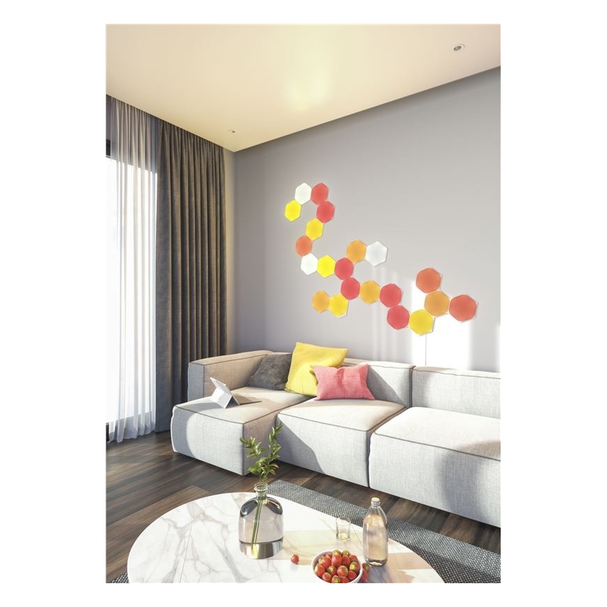 Nanoleaf - К-кт 9x LED RGB Димируем панел SHAPES HEXAGON LED/2W/230V 1200-6500K Wi-Fi