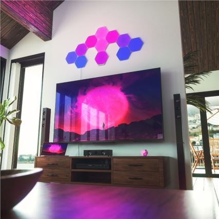 Nanoleaf - К-кт 9x LED RGB Димируем панел SHAPES HEXAGON LED/2W/230V 1200-6500K Wi-Fi