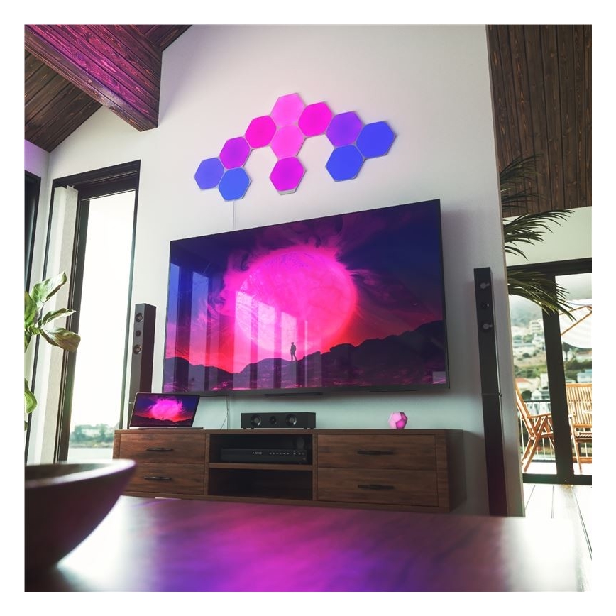 Nanoleaf - К-кт 9x LED RGB Димируем панел SHAPES HEXAGON LED/2W/230V 1200-6500K Wi-Fi