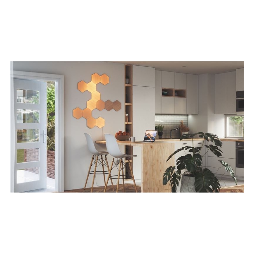 Nanoleaf - К-кт 13x LED Димируем панел HEXAGONS LED/2W/230V Wi-Fi