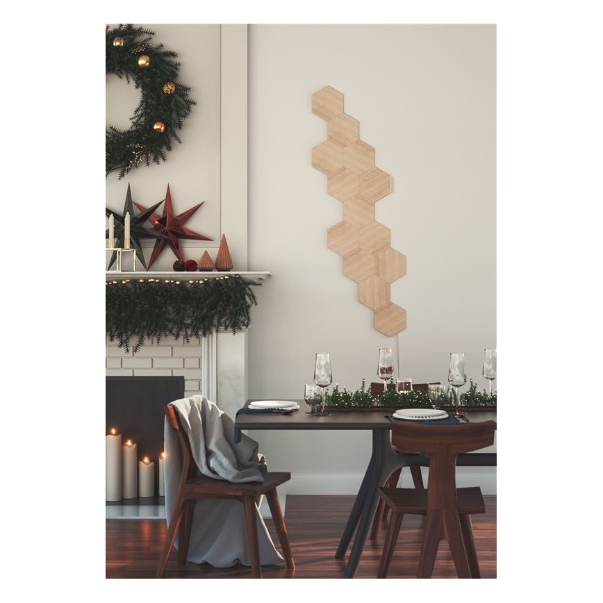 Nanoleaf - К-кт 13x LED Димируем панел HEXAGONS LED/2W/230V Wi-Fi