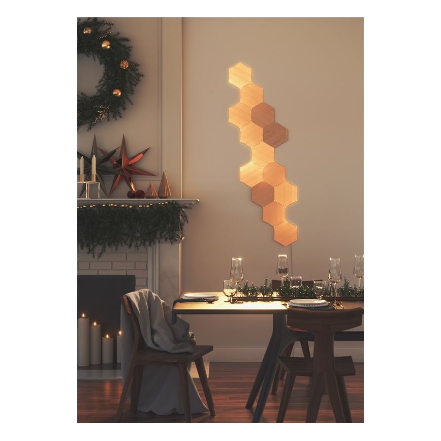 Nanoleaf - К-кт 13x LED Димируем панел HEXAGONS LED/2W/230V Wi-Fi