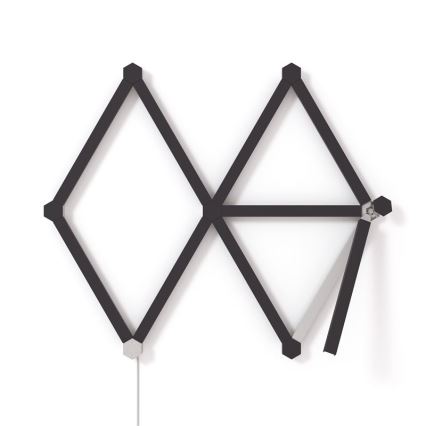 Nanoleaf - К-кт релсови капаци LINES 9 бр. черен матов