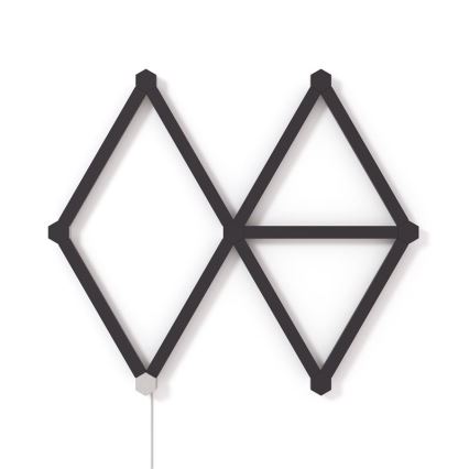 Nanoleaf - К-кт релсови капаци LINES 9 бр. черен матов