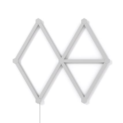 Nanoleaf - К-кт 9x LED RGBW Димируем релса LINES LED/2W/230V 1200-6000K Wi-Fi