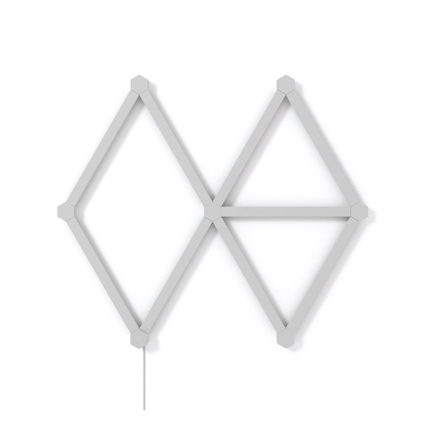 Nanoleaf - К-кт 9x LED RGBW Димируем релса LINES LED/2W/230V 1200-6000K Wi-Fi